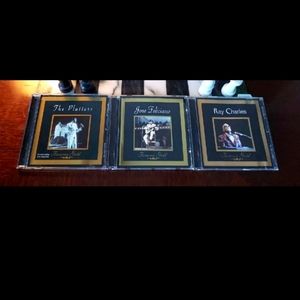 FOREVER GOLD MILLENIUM DIGITAL MUSIC CDs SET OF 3 - EUC 2002!